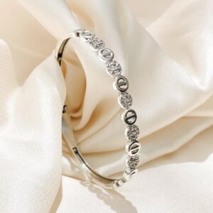 Silver Beautiful Glittering Bracelet