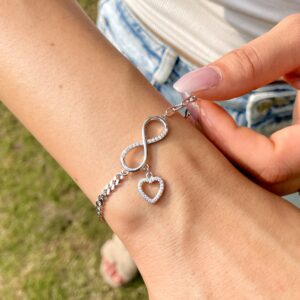 Infinity Heart Bracelet