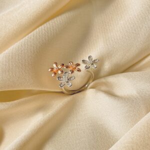 Adjustable Flower Ring