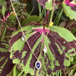 Hamsa Evil Eye Necklace
