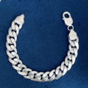 Silver Classic Bold Bracelet