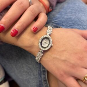Silver Glimmer Watch