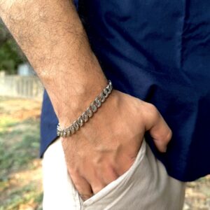 Silver Classic Bracelet for Him