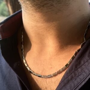 Silver Crest Chain For Him