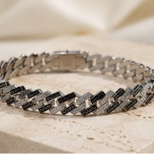 Silver Warrior Mode Bracelet For Him